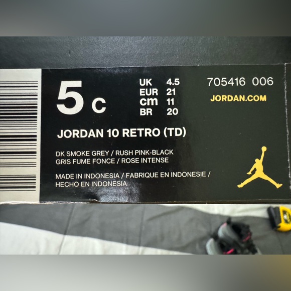 Jordan 10 retro 5TD